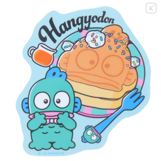 Japan Sanrio Vinyl Sticker - Hangyodon : Pancake - 1