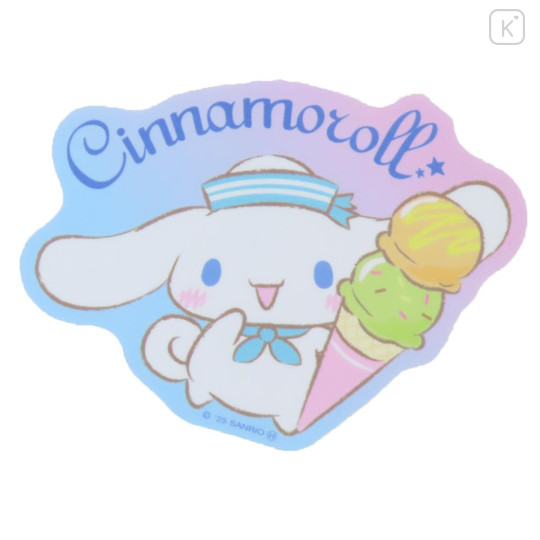 Japan Sanrio Vinyl Sticker - Cinnamoroll : Ice Cream - 1