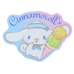 Japan Sanrio Vinyl Sticker - Cinnamoroll : Ice Cream