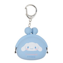 Japan Sanrio Pochi Baby Mini Pouch Clasp Keychain - Cinnamoroll