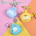 Japan Sanrio Pochi Baby Mini Pouch Clasp Keychain - Pompompurin - 3