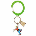 Japan Disney Acrylic Carabiner Keychain - Goofy : Green - 1
