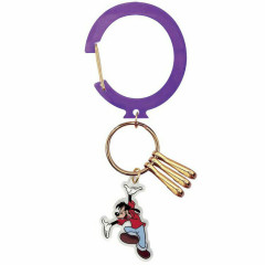 Japan Disney Acrylic Carabiner Keychain - Goofy : Son Max