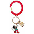Japan Disney Acrylic Carabiner Keychain - Mickey : Red - 1