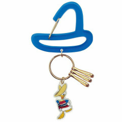 Japan Disney Acrylic Carabiner Keychain - Donald : Hat