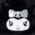 Japan Sanrio Fluffy Fur Handbag - Kuromi : Heart Eyes B - 4