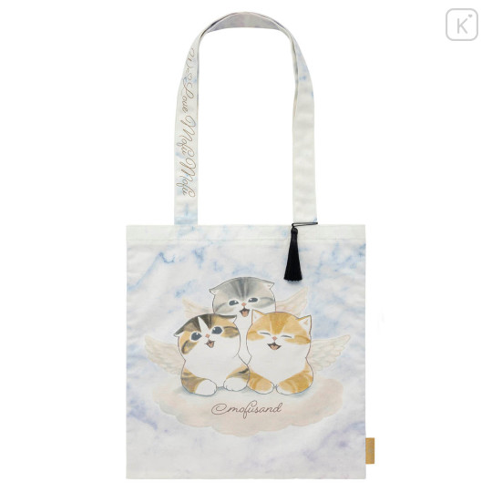 Japan Mofusand Tote Bag - Cupid & Angel Cat Sky - 1