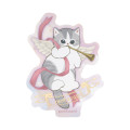 Japan Mofusand Smartphone Sticker - Cupid & Angel Cat Message Messenger of Love - 1