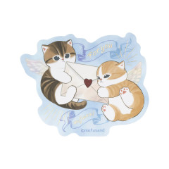 Japan Mofusand Smartphone Sticker - Cupid & Angel Cat Message Love Letter