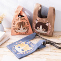 Japan Mofusand Should Strap for Jacquard Woven Tote Bag - Cat Grey - 2