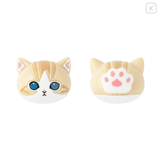 Japan Mofusand Earrings - Cat Orange Brown White - 6
