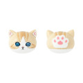 Japan Mofusand Earrings - Cat Orange Brown White - 6