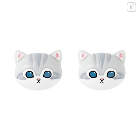 Japan Mofusand Earrings - Cat Grey - 1