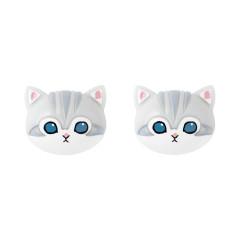 Japan Mofusand Earrings - Cat Grey