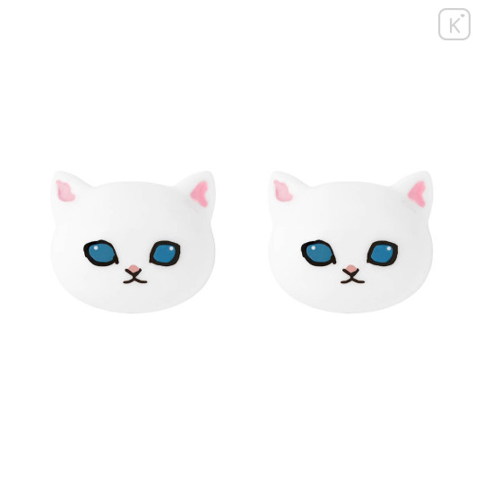 Japan Mofusand Earrings - Cat White - 1