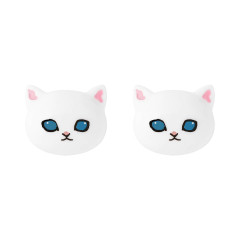 Japan Mofusand Earrings - Cat White