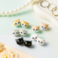 Japan Mofusand Earrings - Cat White - 3