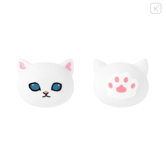 Japan Mofusand Earrings - Cat White - 6