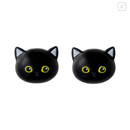 Japan Mofusand Earrings - Cat Black - 1