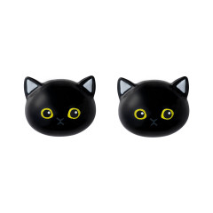 Japan Mofusand Earrings - Cat Black
