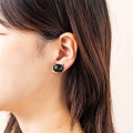 Japan Mofusand Earrings - Cat Black - 2