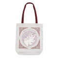 Japan Mofusand Tote Bag - Art Nouveau Flower Cat Lily - 4