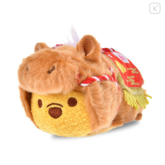 Japan Disney Store Tsum Tsum Mini Plush (S) - Pooh : New Year Zodiac Year of Horse 2026 - 1