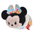 Japan Disney Store Tsum Tsum Mini Plush (S) - Minnie : Kimono Japanese New Year Shuttlecock 2026 - 1