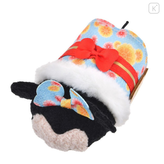 Japan Disney Store Tsum Tsum Mini Plush (S) - Minnie : Kimono Japanese New Year Shuttlecock 2026 - 5