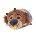 Japan Disney Store Tsum Tsum Mini Plush (S) - Zootopia 2 : Nibbles Maplestick Beaver Podcaster - 1