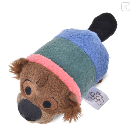Japan Disney Store Tsum Tsum Mini Plush (S) - Zootopia 2 : Nibbles Maplestick Beaver Podcaster - 5