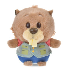 Japan Disney Store Urupocha-chan Plush - Zootopia 2 : Nibbles Maplestick Beaver Podcaster