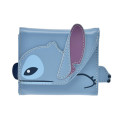 Japan Disney Store Trifold Wallet - Stitch : Face Holiday - 1