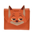 Japan Disney Store Trifold Wallet - Zootopia : Nick Wilde Face Holiday - 1