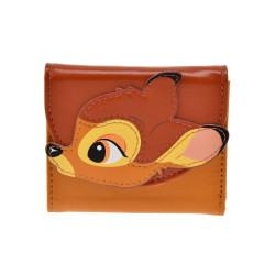 Japan Disney Store Trifold Wallet - Bambi : Face Holiday