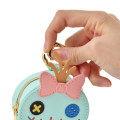 Japan Disney Store Mini Accessory Pouch with Carabiner - Scrump : Face Holiday - 4
