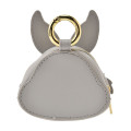 Japan Disney Store Mini Accessory Pouch with Carabiner - Bambi : Rabbit Thunder Face Holiday - 3