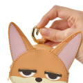 Japan Disney Store Mini Accessory Pouch with Carabiner - Zootopia : Finnick Face Holiday - 4