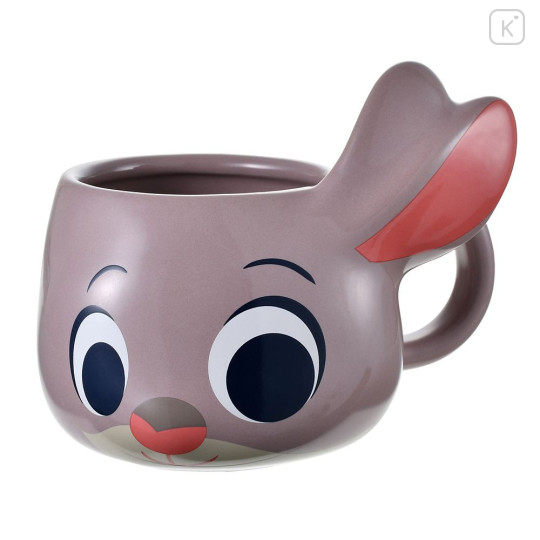 Japan Disney Store 3D Porcelain Mug - Zootopia 2 : Judy Hopps Face - 1