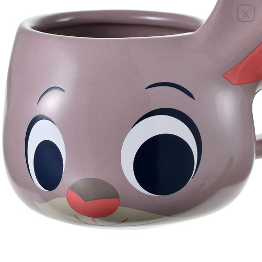 Japan Disney Store 3D Porcelain Mug - Zootopia 2 : Judy Hopps Face - 5