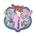 Japan Disney Store Pin Badge - Zootopia 2 Judy Hopps & Nick Wilde & Gary - 2
