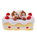 Japan Disney Store Tissue Box Cover Plush - Chip & Dale : Strawberry Cake - 7