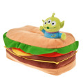 Japan Disney Store Tissue Box Cover Plush - Toy Story Little Green Men Aliens : Hamburger - 2