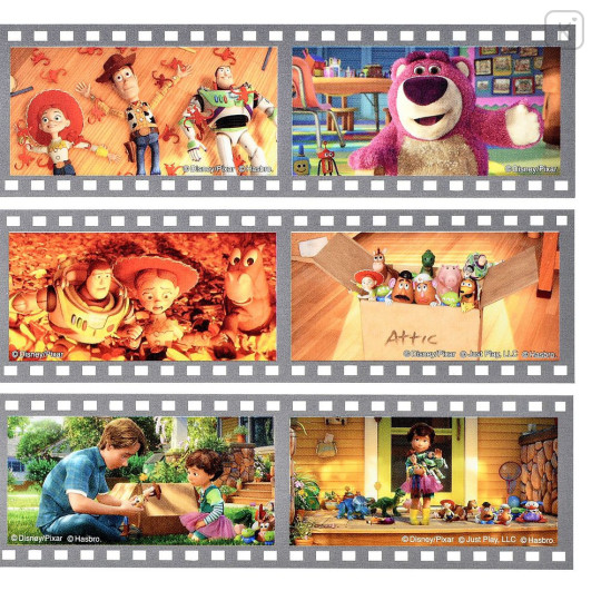 Japan Disney Store Die-cut Sticker Collection - Toy Story 3 Final Frame Style - 4