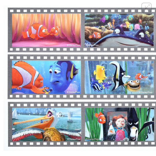 Japan Disney Store Die-cut Sticker Collection - Finding Nemo : Final Frame Style - 3