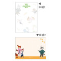 Japan Disney Mini Notepad - Zootopia 2 : Characters White - 2