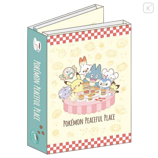 Japan Pokemon Flip Memo Sticky Notes - Pokepeace Peaceful Place - 1