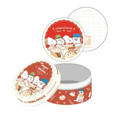 Japan Peanuts Memo & Box - Snoopy : Brothers Dessert Red