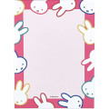 Japan Miffy Memo Pad - Miffy : Aurora Face - 3