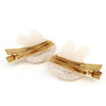 Japan Miffy Bangs Clip Set - Miffy : Gold Pearl Tweed - 2